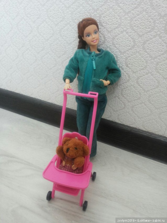 Коляска для беременной куклы