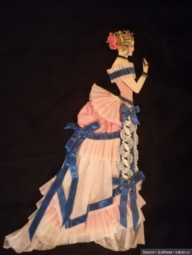 Модные куклы из бумаги — Бумажные куклы с одеждой для вырезания: шаблоны (фото 3)