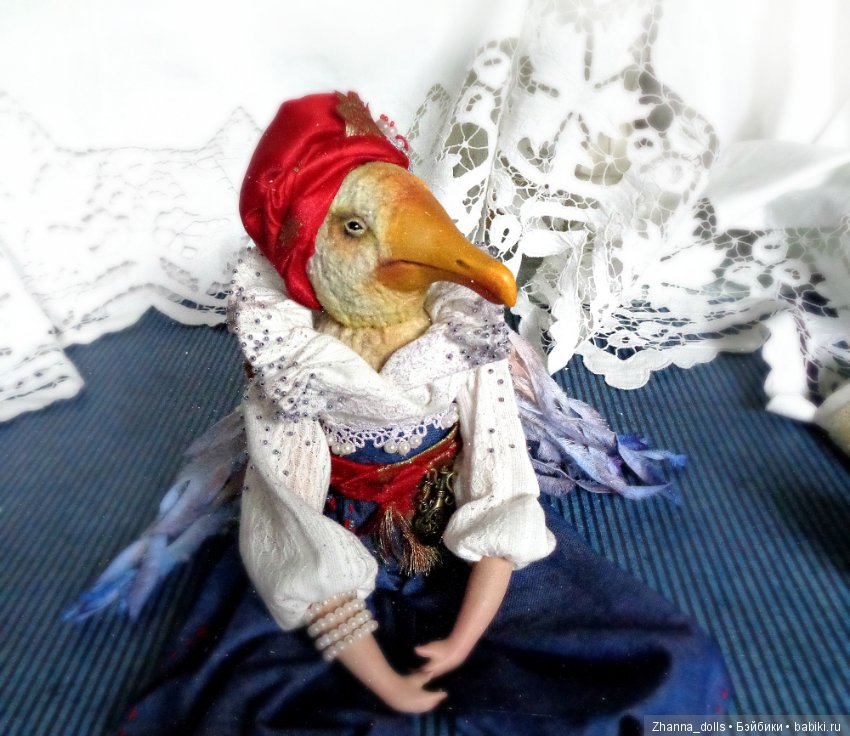 ПТиЦ д'Али ибн Адин — Текстильные игрушки и примитивы: кофейные