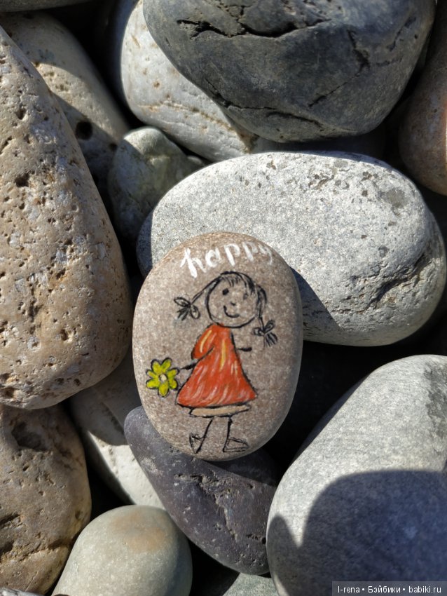 Рисунки на камнях — Авторские игрушки из разных материалов: синельная проволока (фото 4)