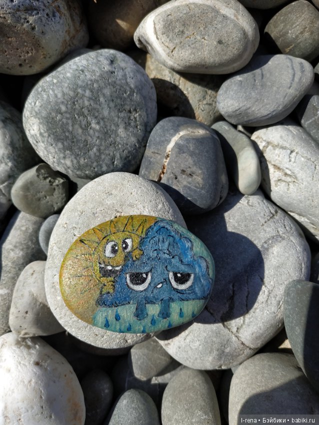 Рисунки на камнях — Авторские игрушки из разных материалов: синельная проволока (фото 2)