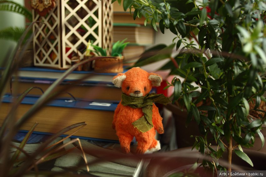 Новоселье — Домашние фото авторских игрушек: Тедди (фото 4)