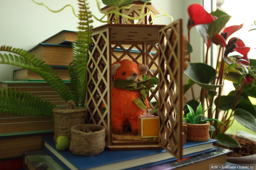 Новоселье — Домашние фото авторских игрушек: Тедди (фото 3)