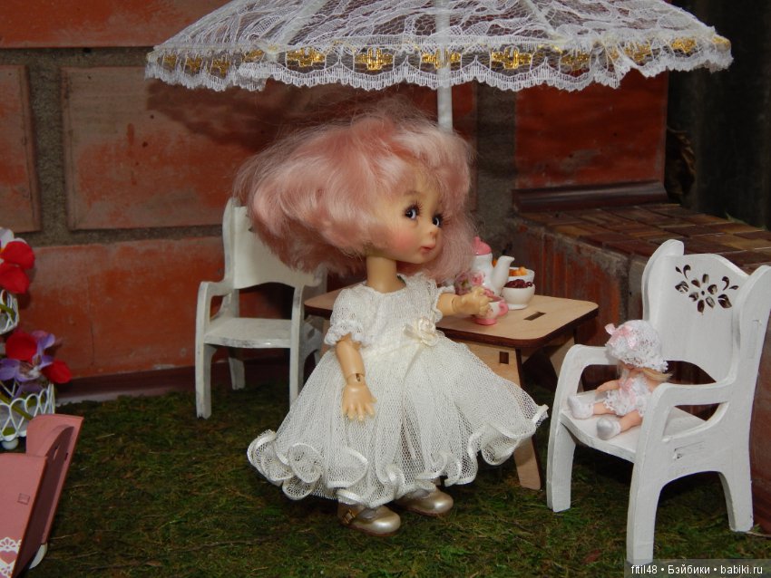 Вечером в саду — Куклы Nikki Britt (Никки Бритт): авторские BJD (БЖД)