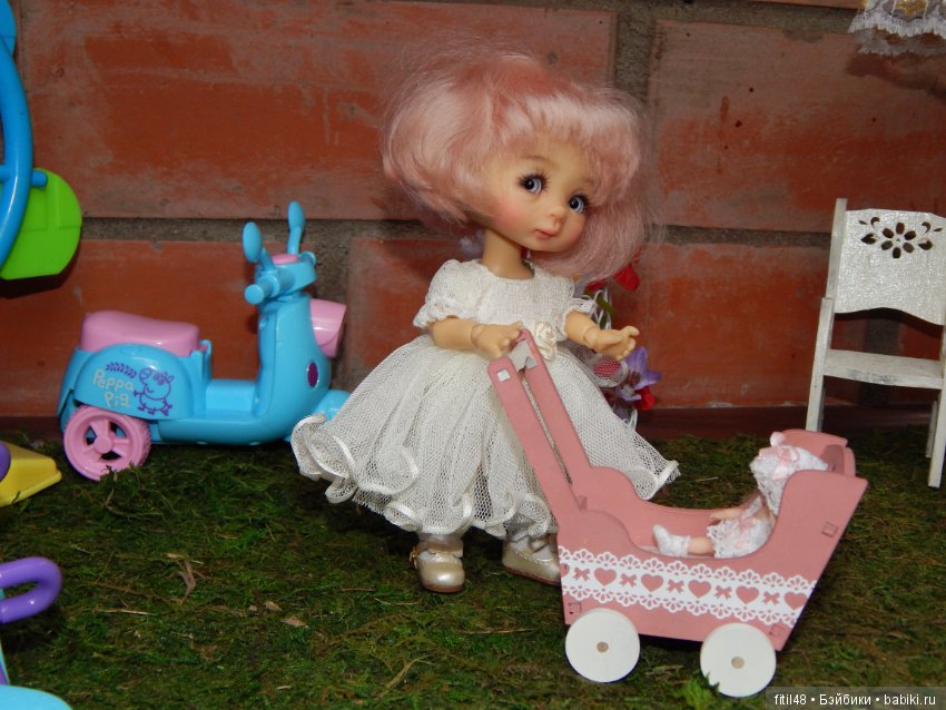 Вечером в саду — Куклы Nikki Britt (Никки Бритт): авторские BJD (БЖД)