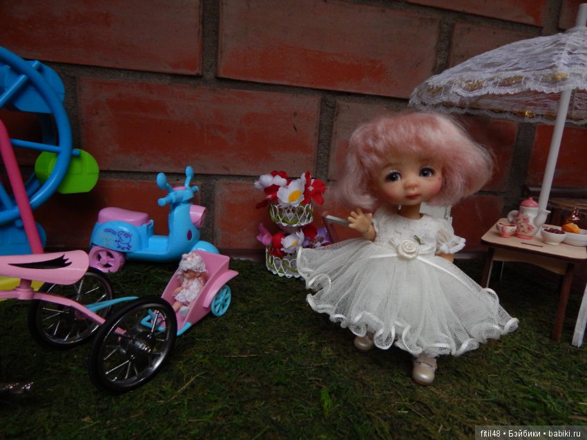 Вечером в саду — Куклы Nikki Britt (Никки Бритт): авторские BJD (БЖД) (фото 2)
