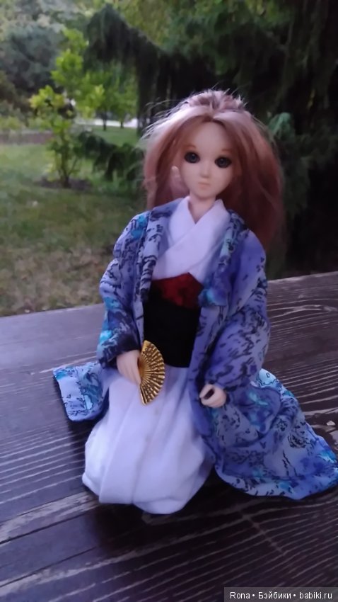Кимоно для обитсу — Куклы и тела Obitsu (Обитсу): 1/6 (фото 3)