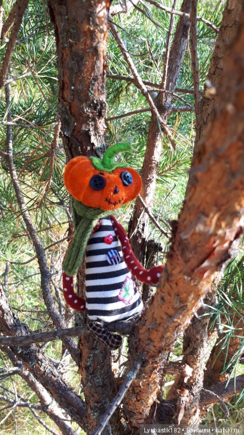 Прогулка Тыквика — Домашние фото авторских игрушек: Тедди (фото 3)