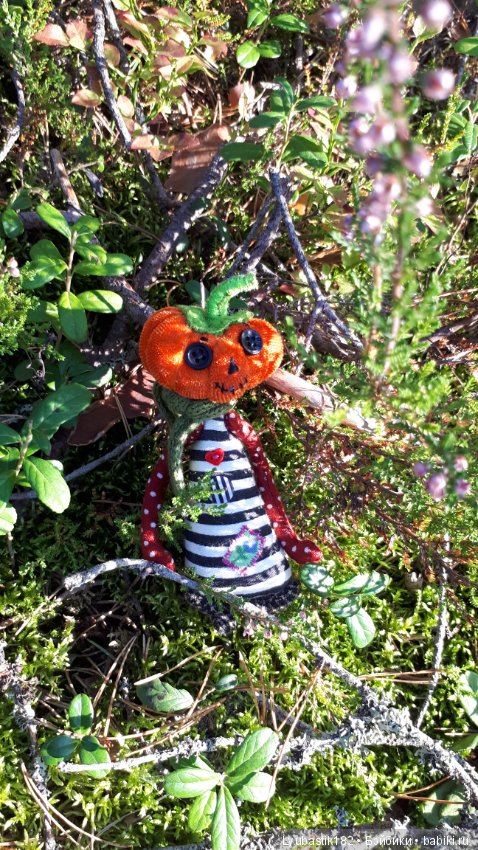 Прогулка Тыквика — Домашние фото авторских игрушек: Тедди (фото 6)