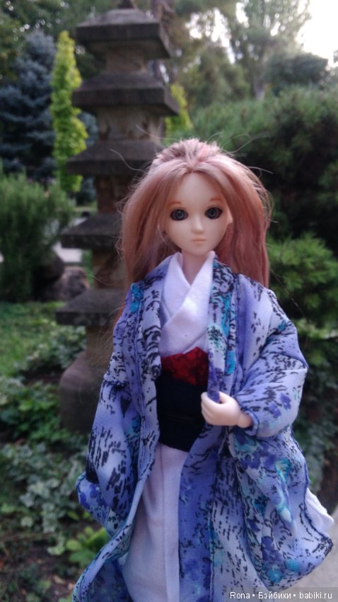 Кимоно для обитсу — Куклы и тела Obitsu (Обитсу): 1/6 (фото 4)