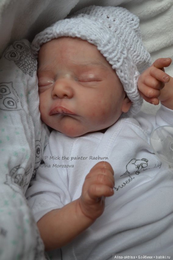 Немного фото процессика работы над двойней Мик от Адри Стоет. Куклы-реборн Анны Морозовой