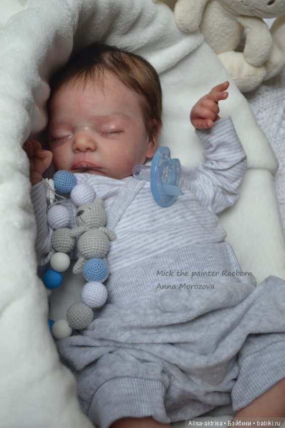 Малыши Мик скульптора Адри Стоет . Куклы - реборн Анны Морозовой