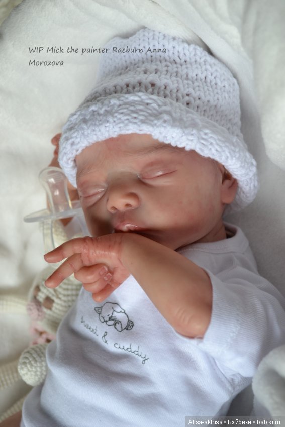 Немного фото процессика работы над двойней Мик от Адри Стоет. Куклы-реборн Анны Морозовой