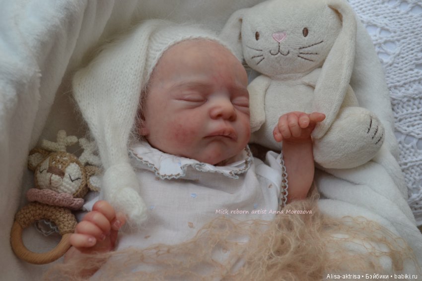 Немного фото процессика работы над двойней Мик от Адри Стоет. Куклы-реборн Анны Морозовой