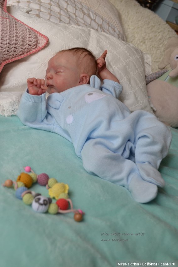 Малыши Мик скульптора Адри Стоет . Куклы - реборн Анны Морозовой