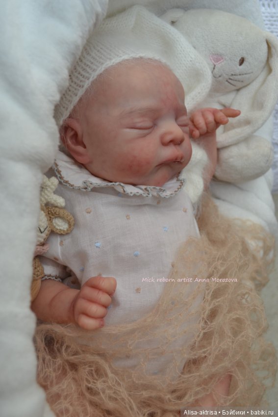 Немного фото процессика работы над двойней Мик от Адри Стоет. Куклы-реборн Анны Морозовой (фото 8)