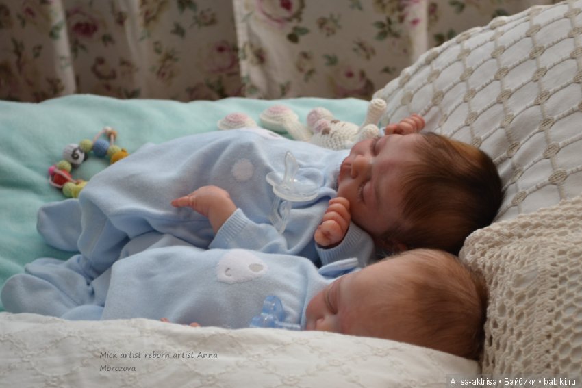 Малыши Мик скульптора Адри Стоет . Куклы - реборн Анны Морозовой