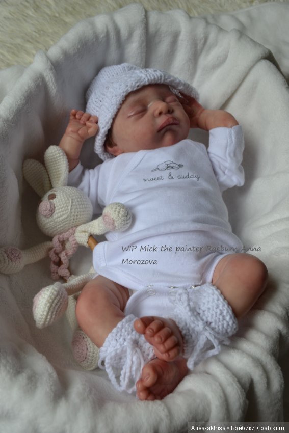 Немного фото процессика работы над двойней Мик от Адри Стоет. Куклы-реборн Анны Морозовой