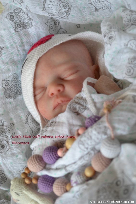 Немного фото процессика работы над двойней Мик от Адри Стоет. Куклы-реборн Анны Морозовой