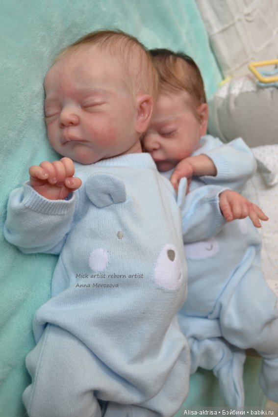 Малыши Мик скульптора Адри Стоет . Куклы - реборн Анны Морозовой