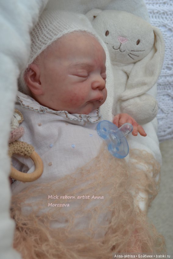 Немного фото процессика работы над двойней Мик от Адри Стоет. Куклы-реборн Анны Морозовой (фото 7)