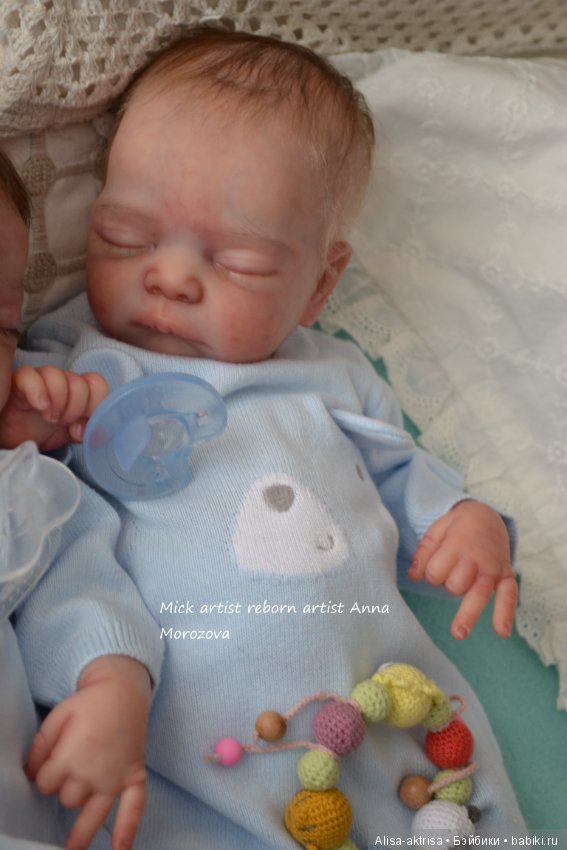 Малыши Мик скульптора Адри Стоет . Куклы - реборн Анны Морозовой