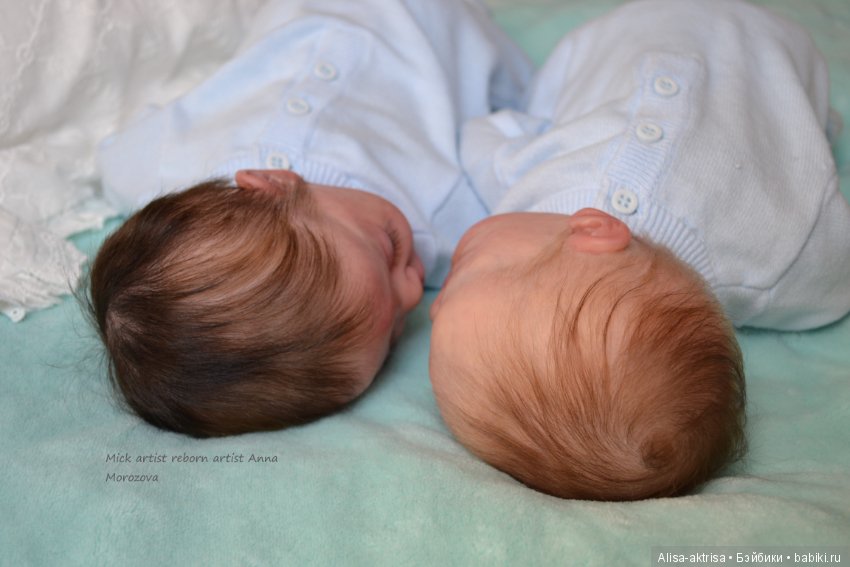 Малыши Мик скульптора Адри Стоет . Куклы - реборн Анны Морозовой