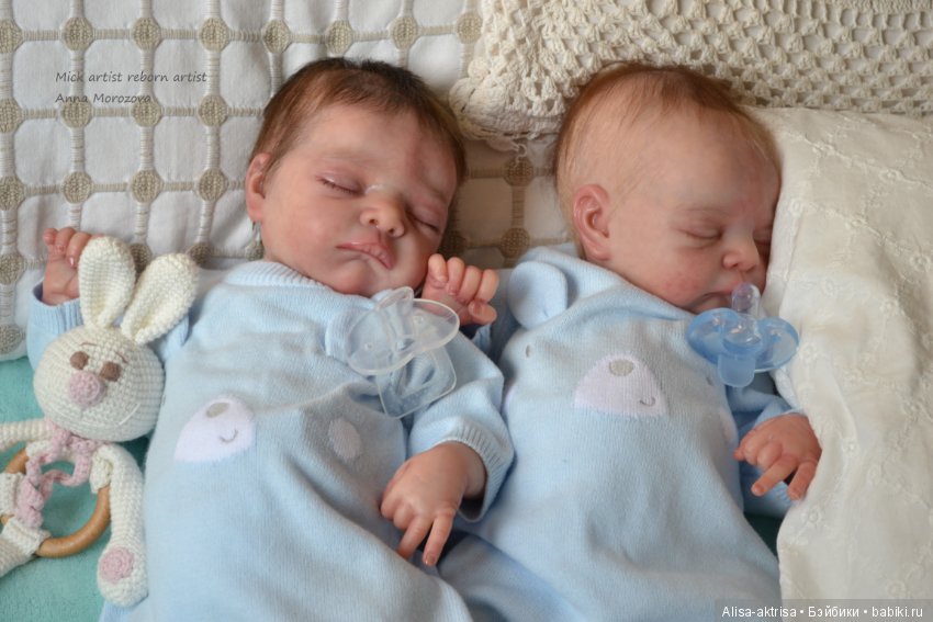 Малыши Мик скульптора Адри Стоет . Куклы - реборн Анны Морозовой