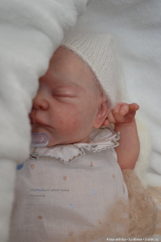 Немного фото процессика работы над двойней Мик от Адри Стоет. Куклы-реборн Анны Морозовой (фото 10)