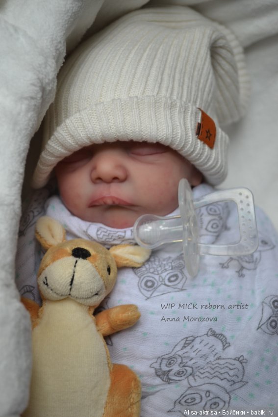 Немного фото процессика работы над двойней Мик от Адри Стоет. Куклы-реборн Анны Морозовой