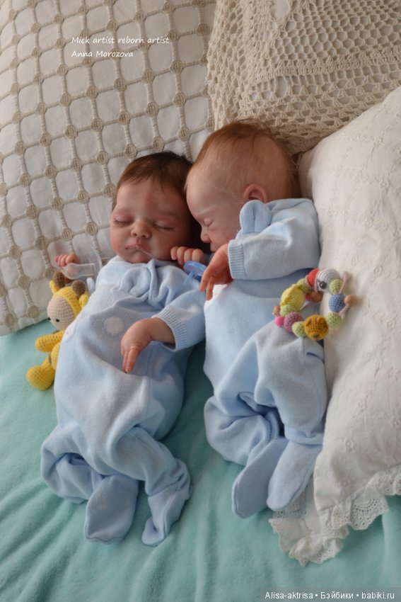 Малыши Мик скульптора Адри Стоет . Куклы - реборн Анны Морозовой