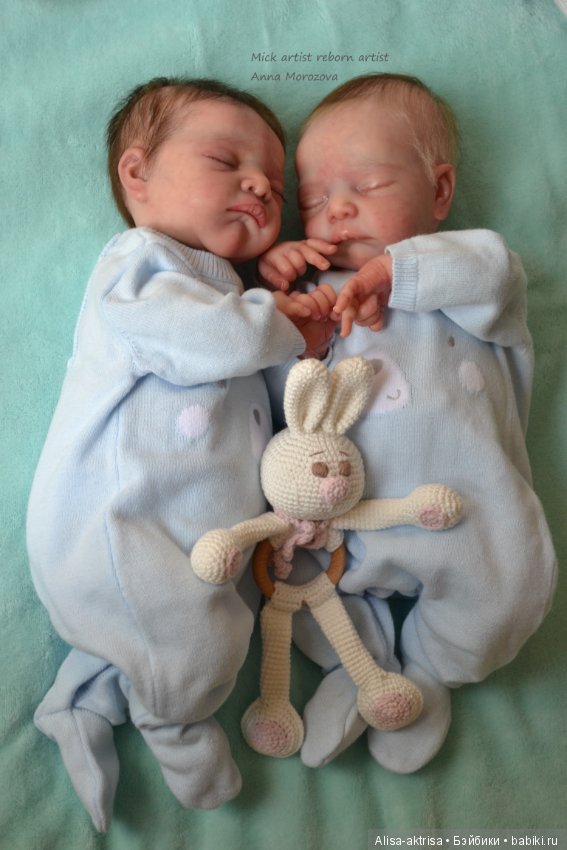 Малыши Мик скульптора Адри Стоет . Куклы - реборн Анны Морозовой
