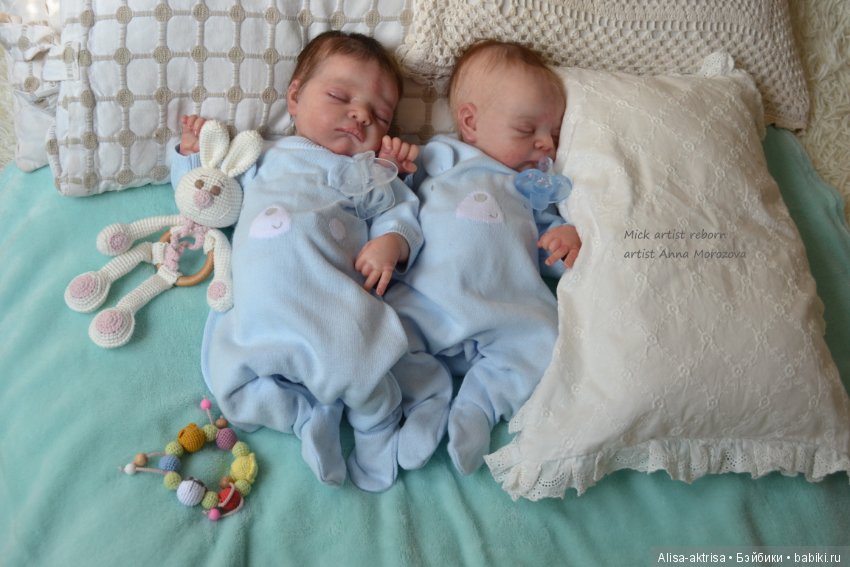 Малыши Мик скульптора Адри Стоет . Куклы - реборн Анны Морозовой