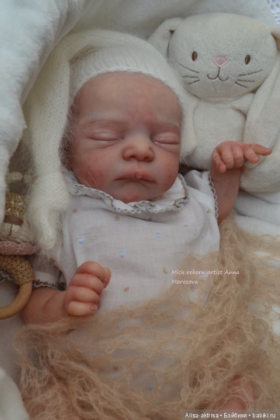 Немного фото процессика работы над двойней Мик от Адри Стоет. Куклы-реборн Анны Морозовой (фото 9)