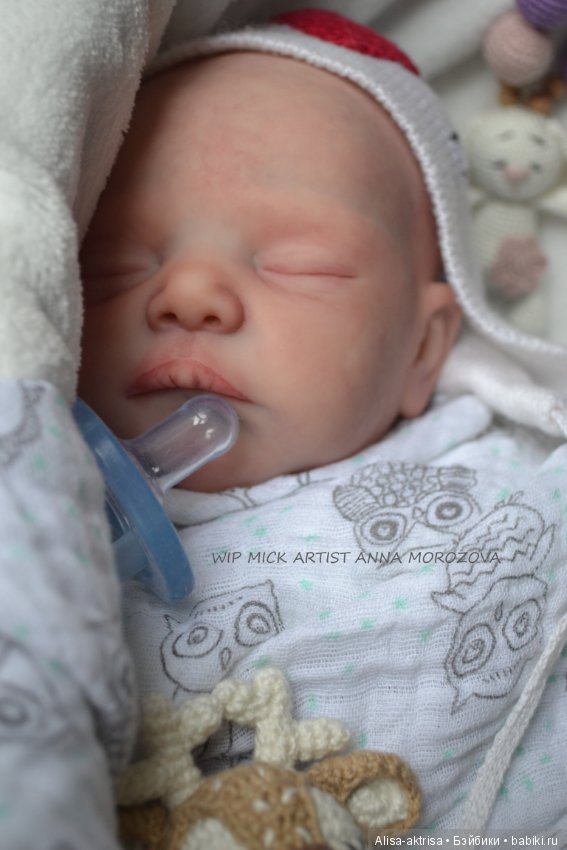 Немного фото процессика работы над двойней Мик от Адри Стоет. Куклы-реборн Анны Морозовой