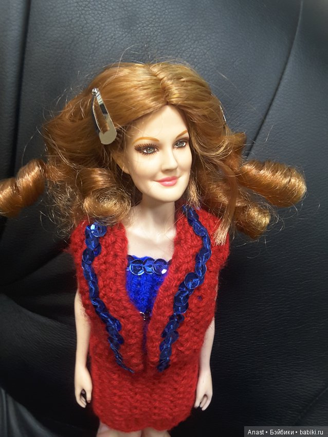 Рыжая супер-героиня — Портретные куклы знаменитостей: звезды кино (фото 9)