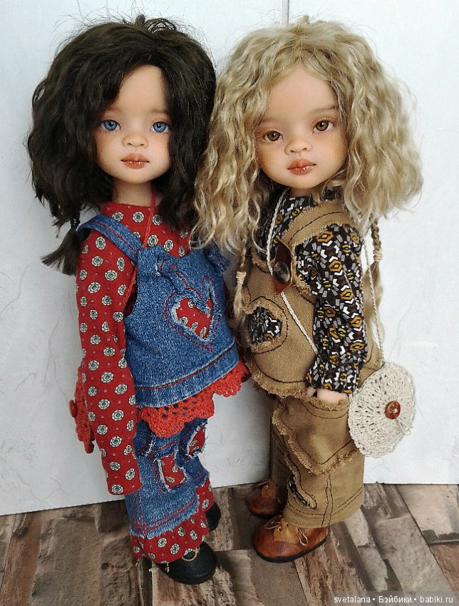 Лея и Нея.ООАК кукол Паола Рейна