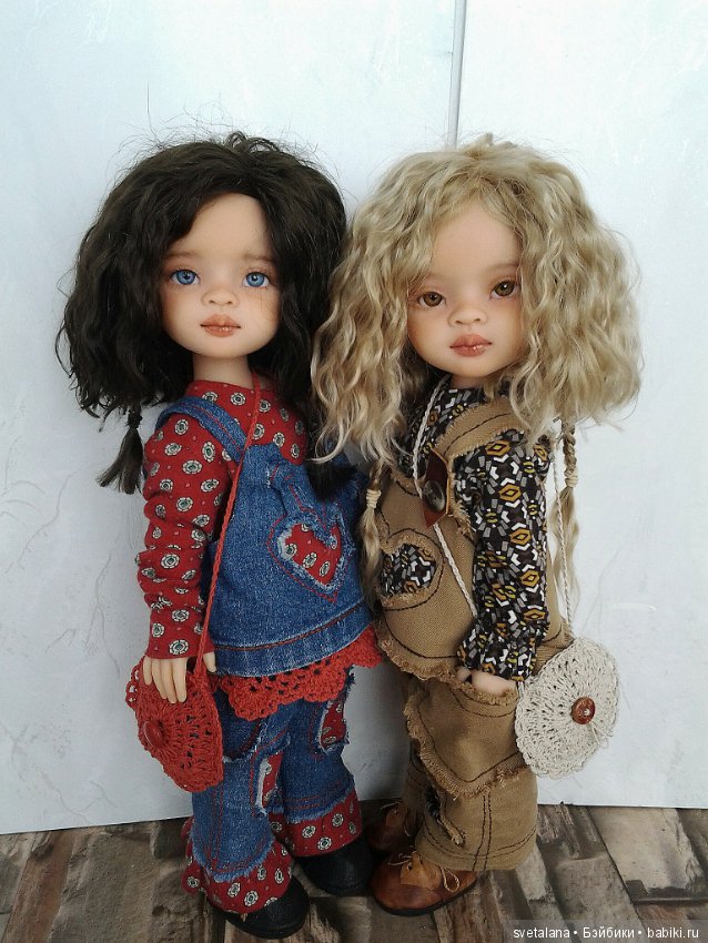 Лея и Нея.ООАК кукол Паола Рейна