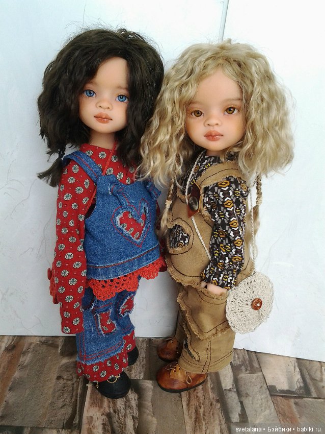 Лея и Нея.ООАК кукол Паола Рейна
