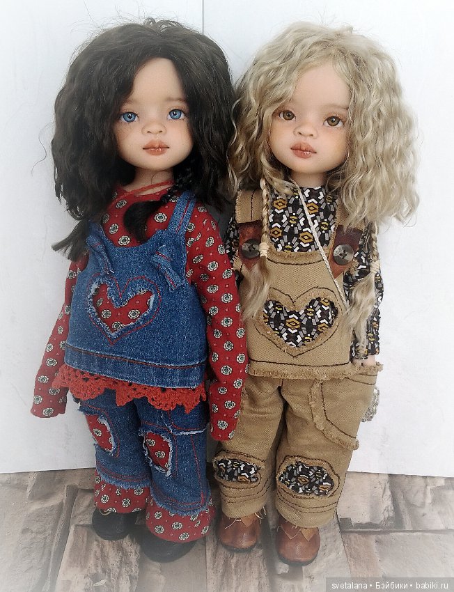 Лея и Нея.ООАК кукол Паола Рейна