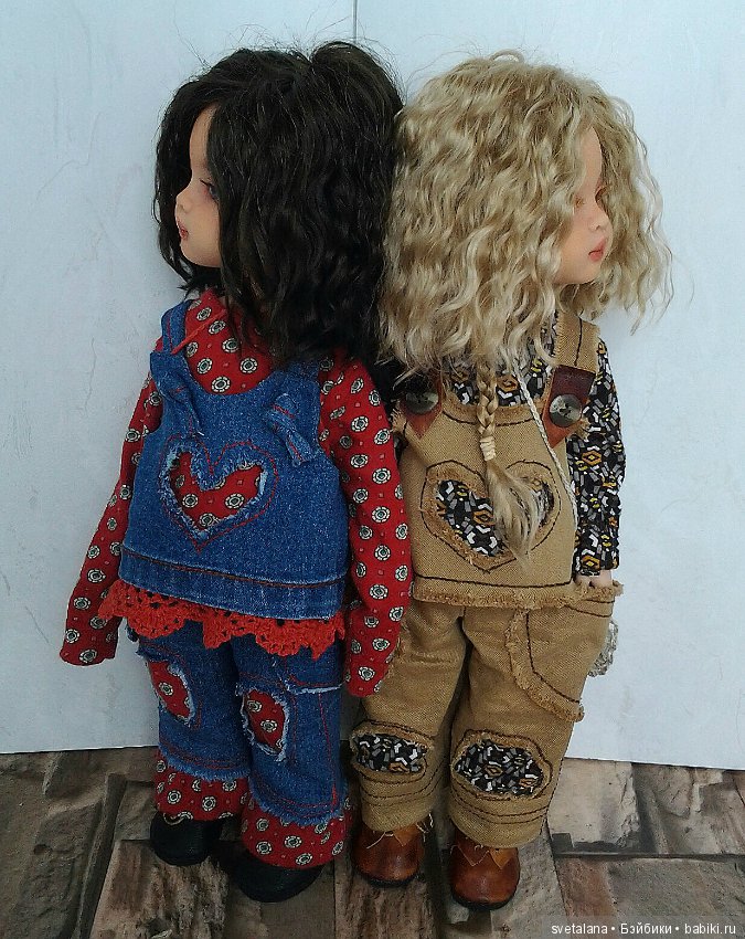 Лея и Нея.ООАК кукол Паола Рейна
