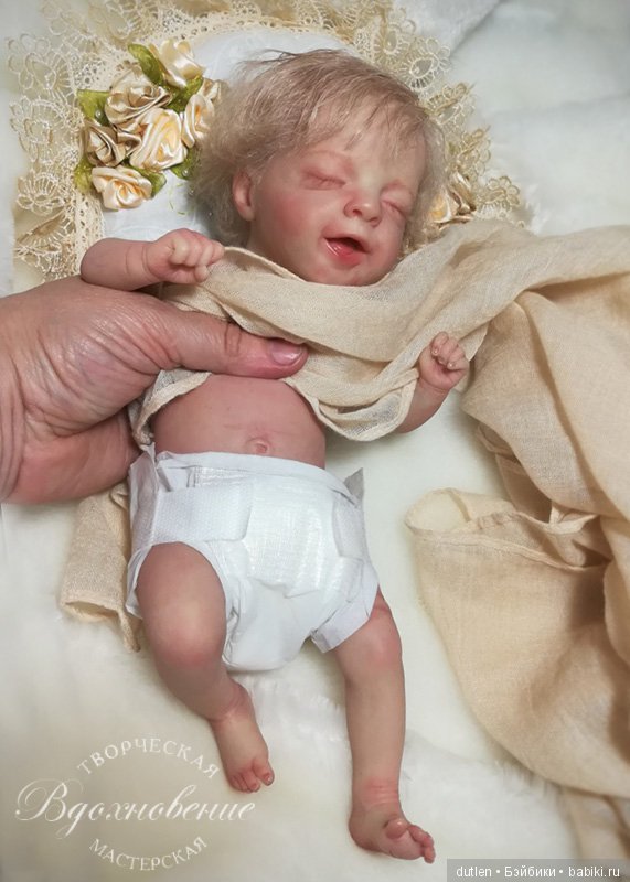 Салия, миниреборн — Куклы Реборн (Reborn): работы мастеров (фото 2)
