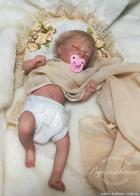 Салия, миниреборн — Куклы Реборн (Reborn): работы мастеров (фото 4)