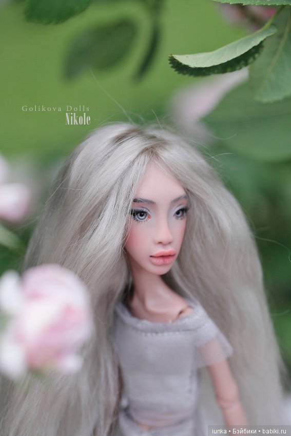 Nikole - презентация авторской шарнирной куклы Golikovaart (фото 7)