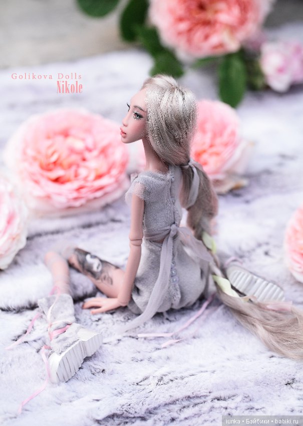 Nikole - презентация авторской шарнирной куклы Golikovaart