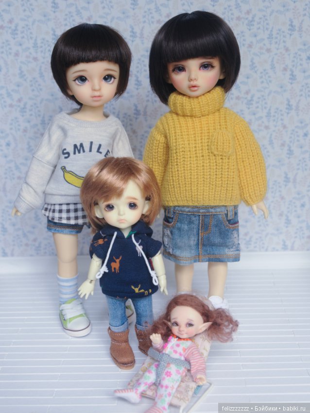 Pututu, шарнирная малышка и её новые друзья (фото 7)