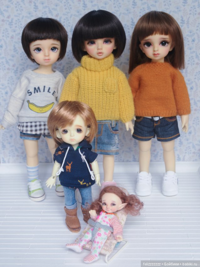 Pututu, шарнирная малышка и её новые друзья (фото 3)