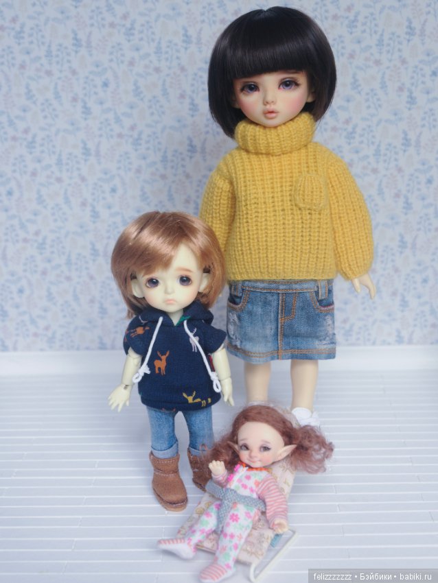 Pututu, шарнирная малышка и её новые друзья