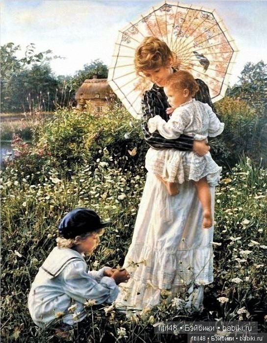 Представление малышей. Художница Сандра Кук