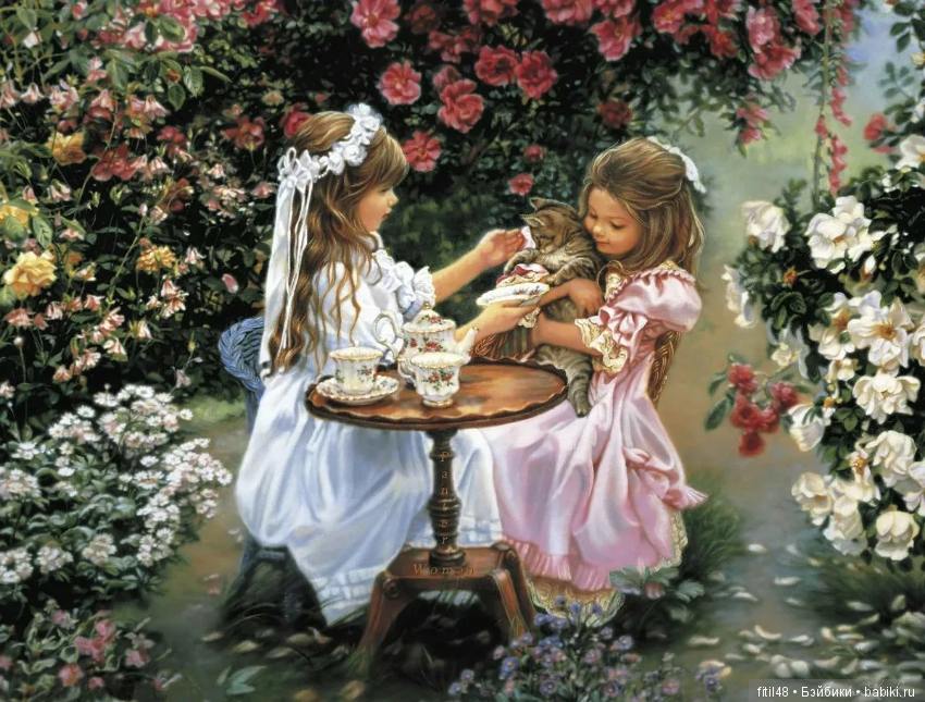 Представление малышей. Художница Сандра Кук